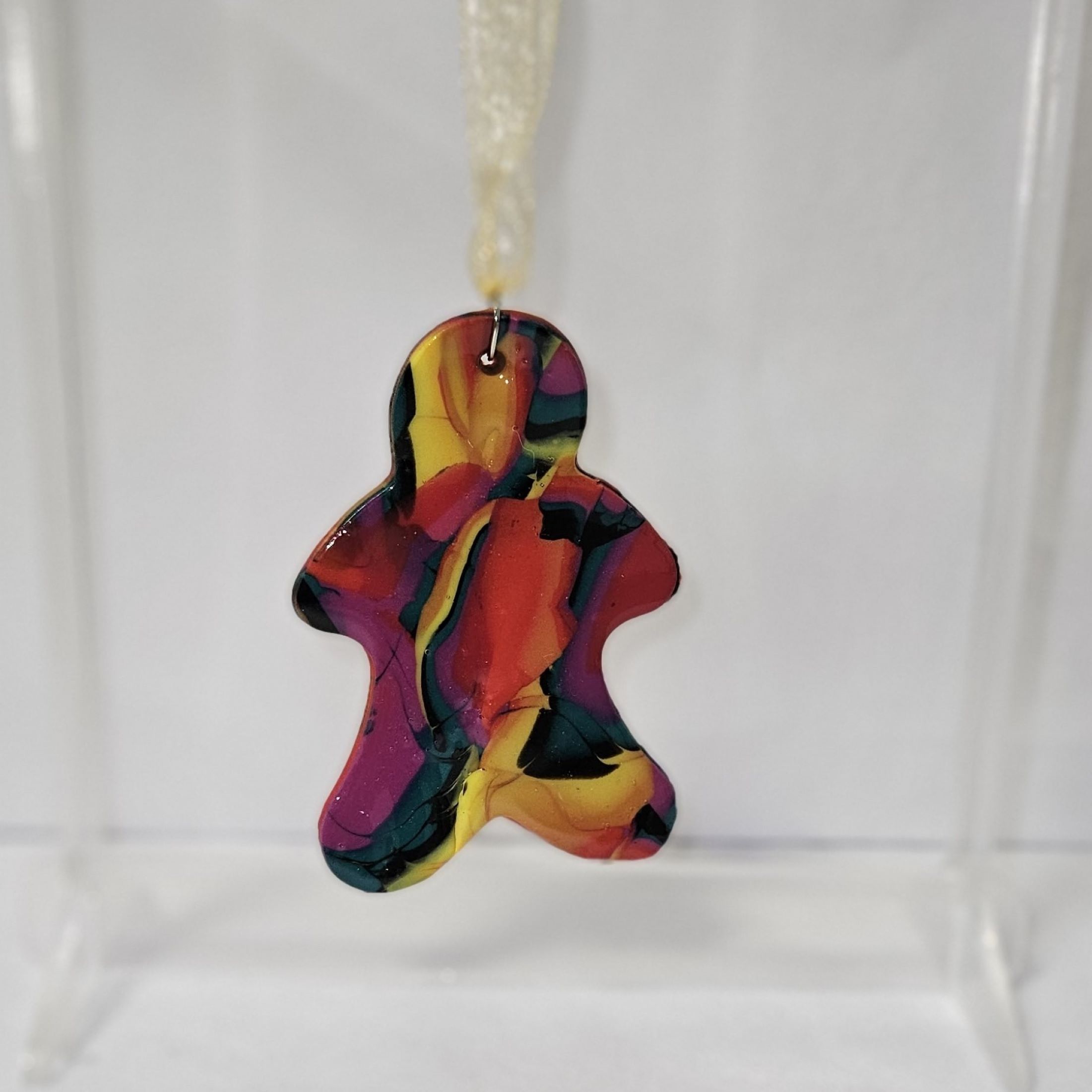 Boule de noël multicolore Manala