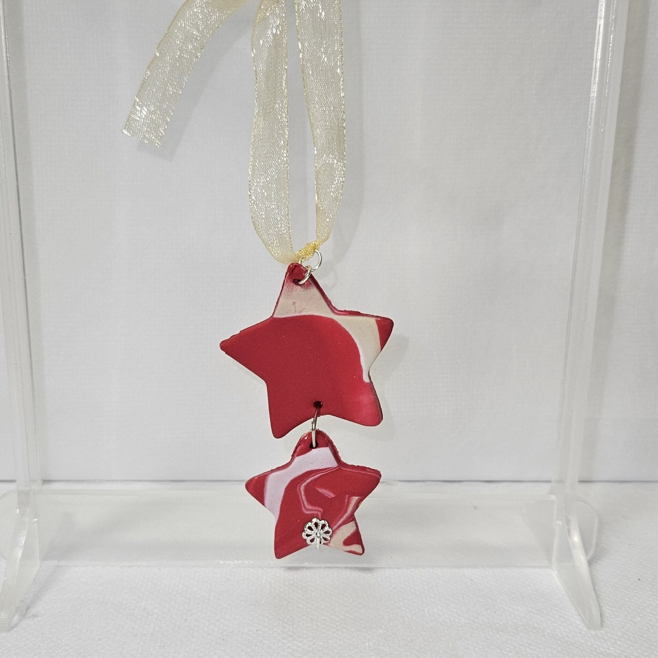 Boule de noël étoiles