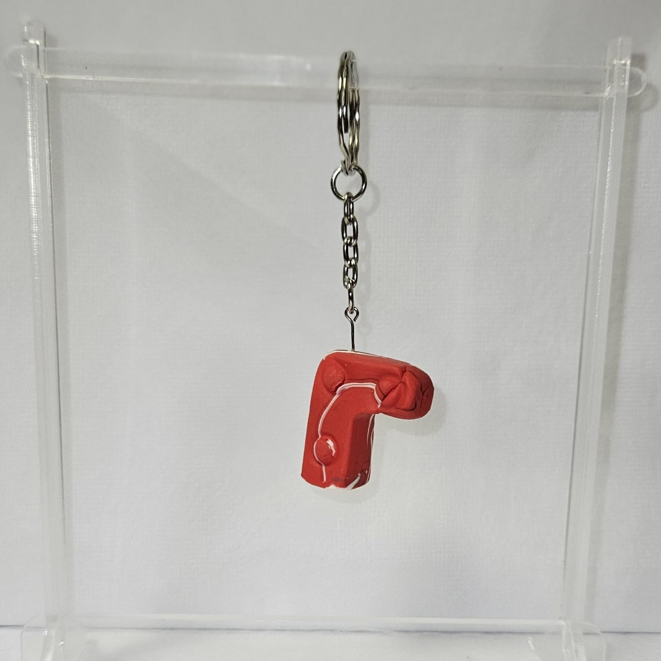 Porte Clé Lego L rouge