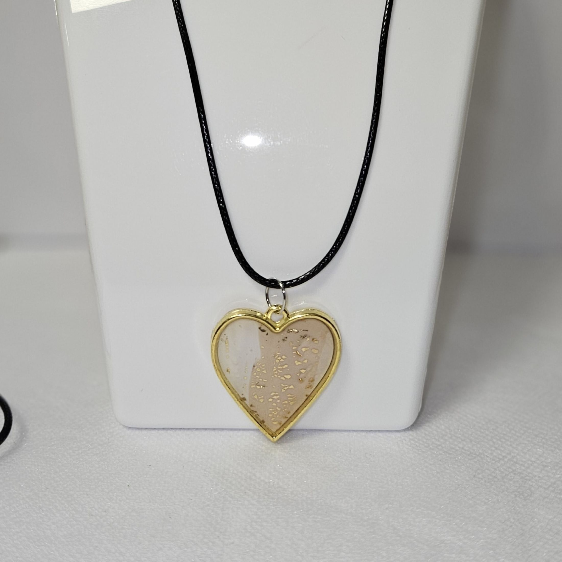 Collier Heart Beige