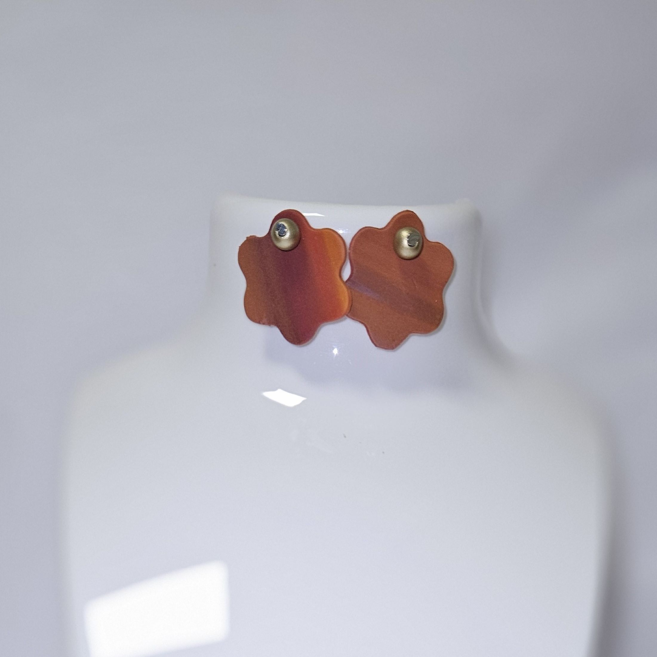 Boucles d'oreilles automnal flower