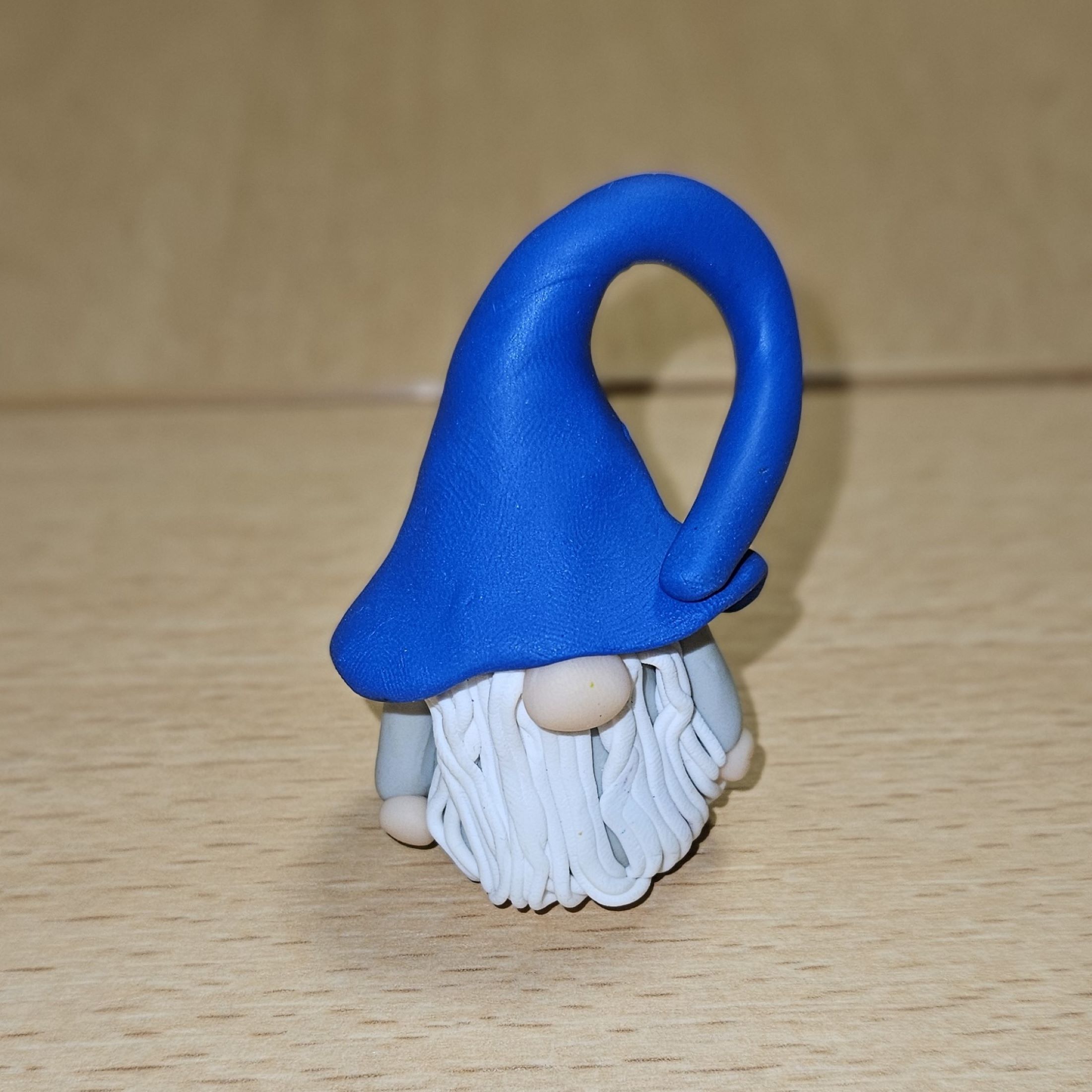 Figurine lutin bleu