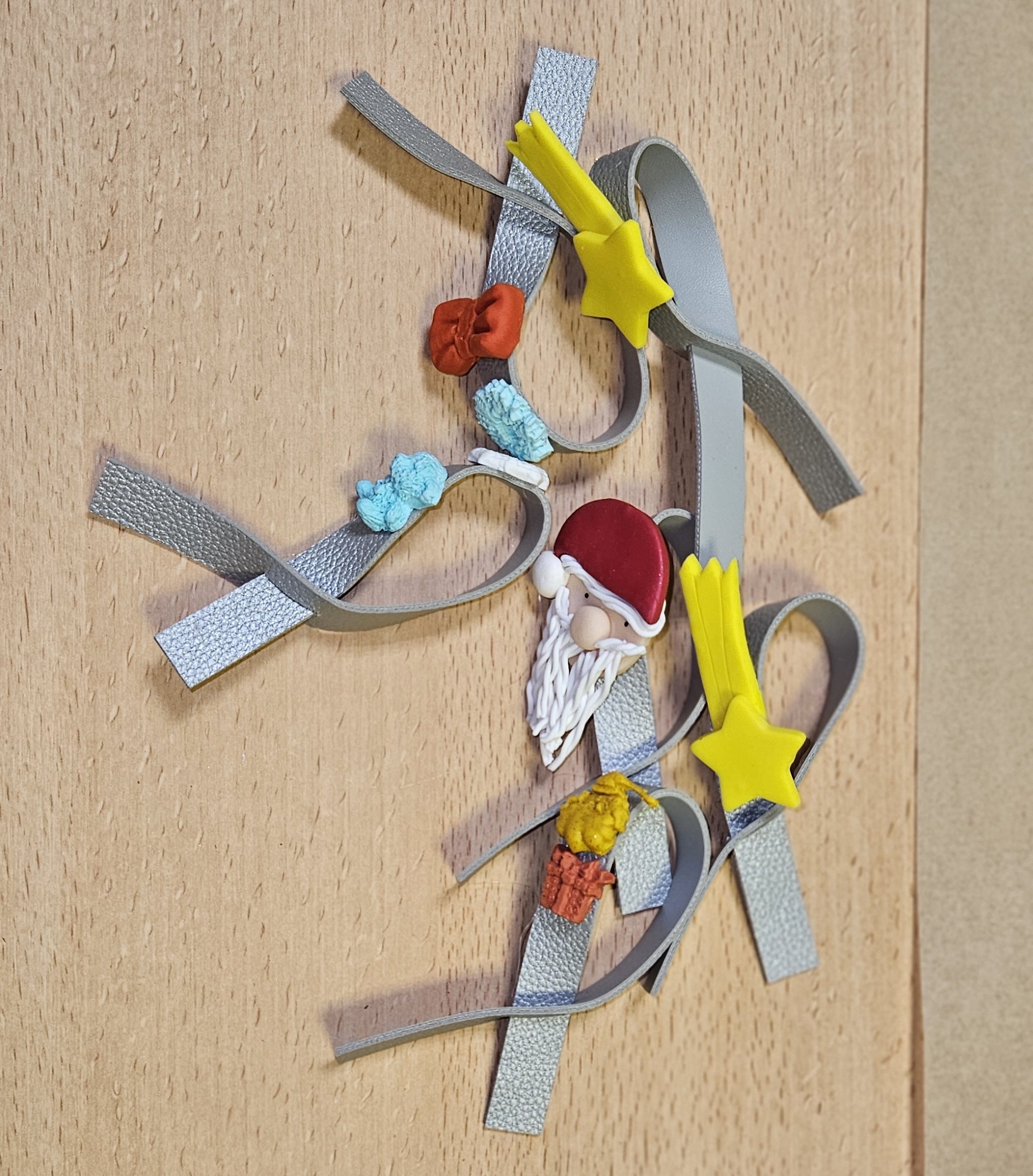 Rond de serviette argenté