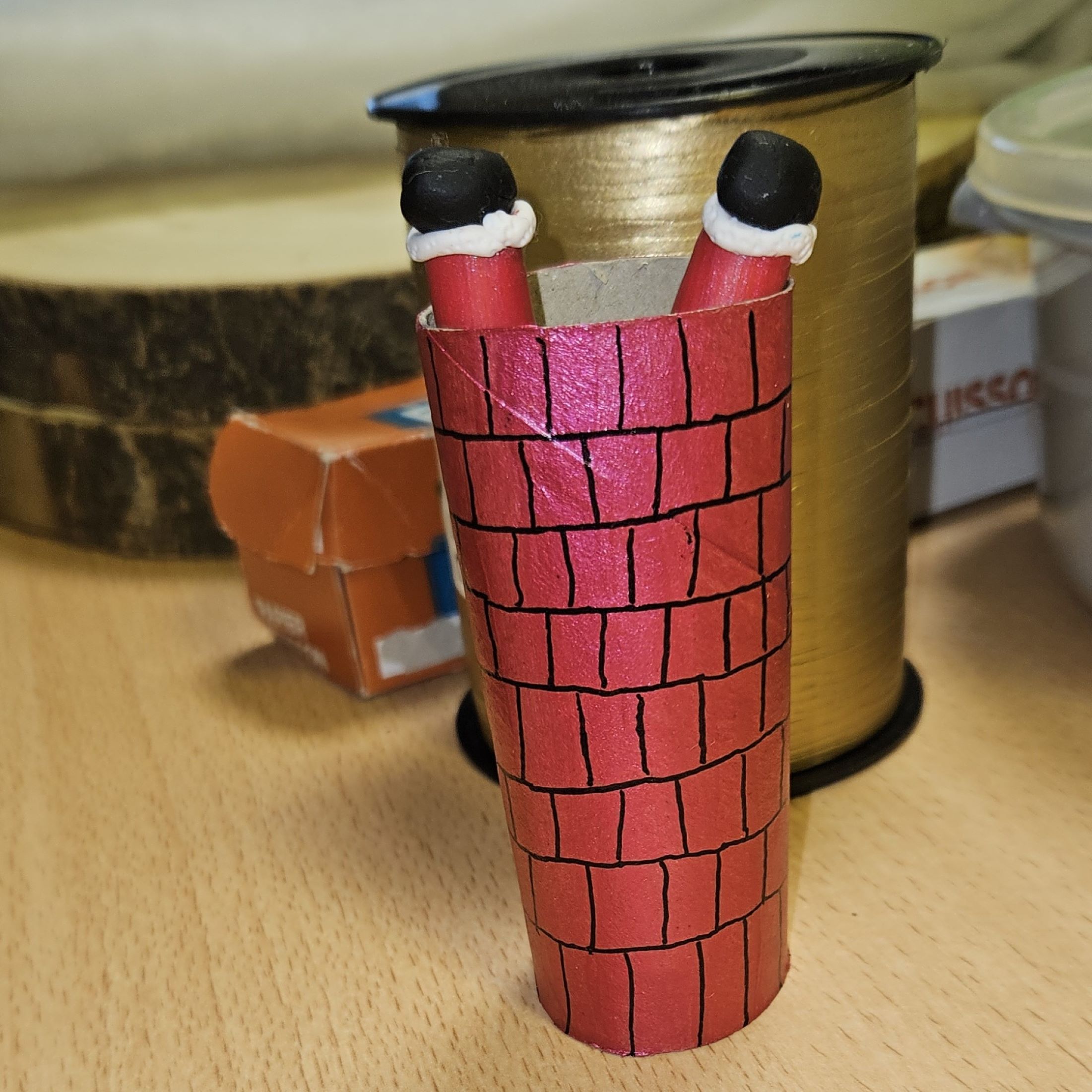 Décoration de noël cheminée